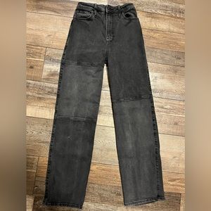 Black Hollister dad jean
